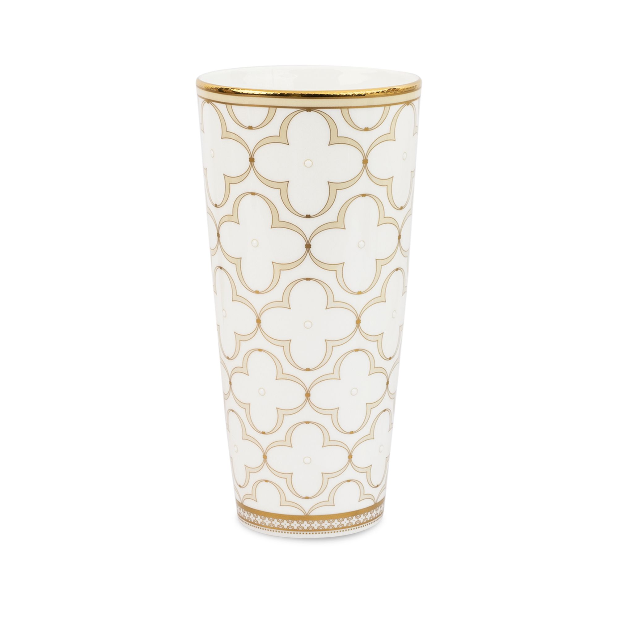 Bình hoa Noritake Trefolio Gold 25,8cm