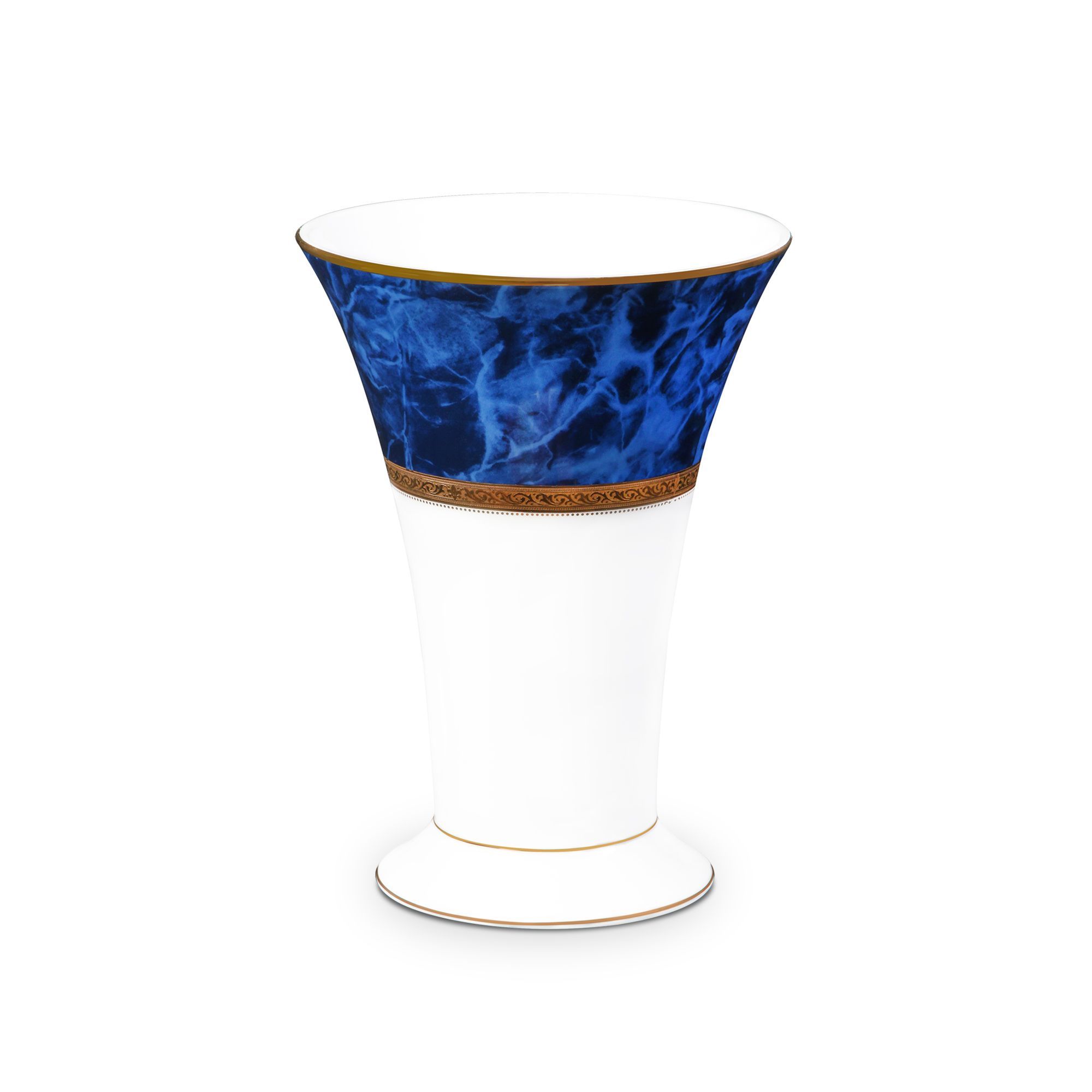 Bình hoa loe Noritake Majestic Blue 23cm