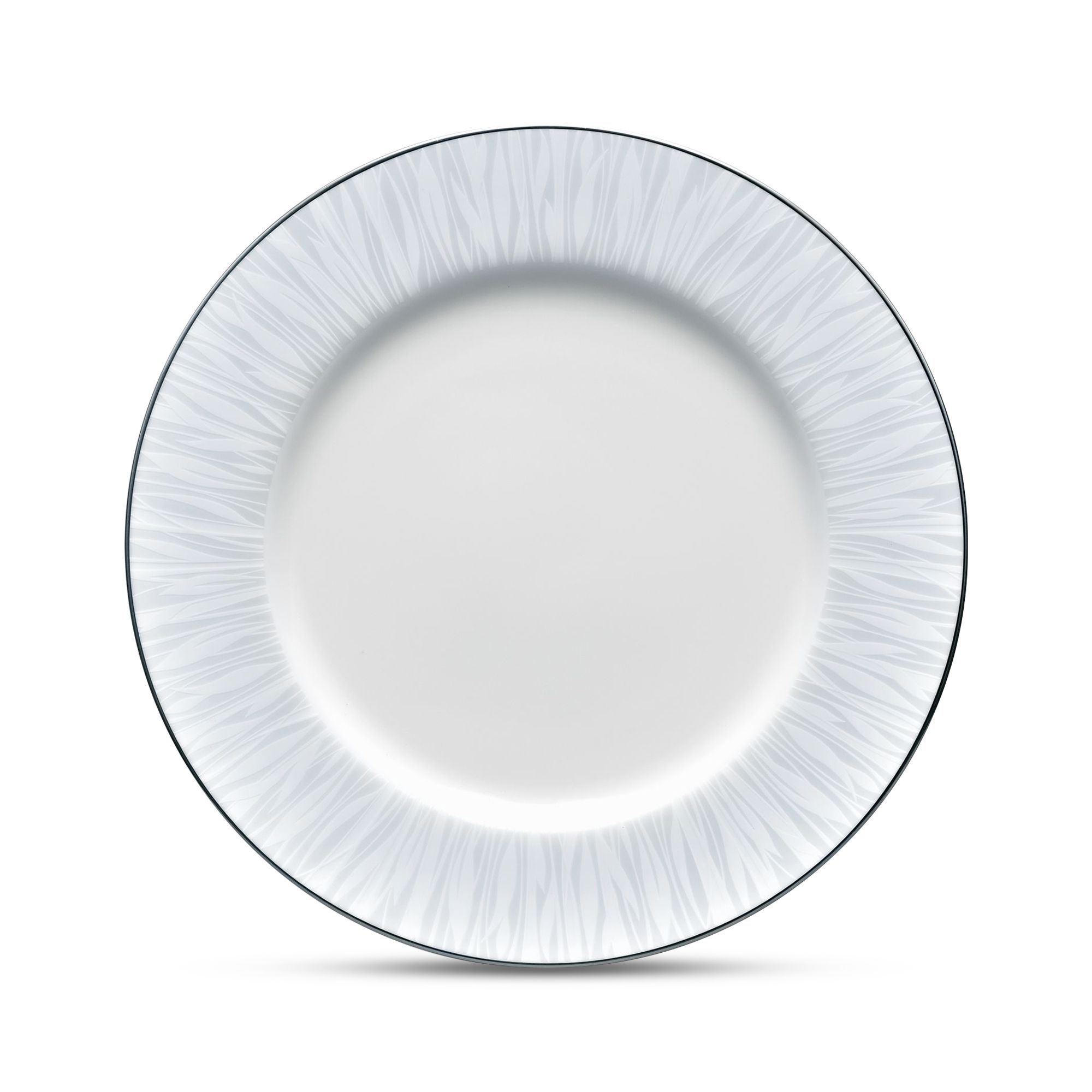 Đĩa tròn cỡ lớn Noritake Glacier Platinum 26,8cm