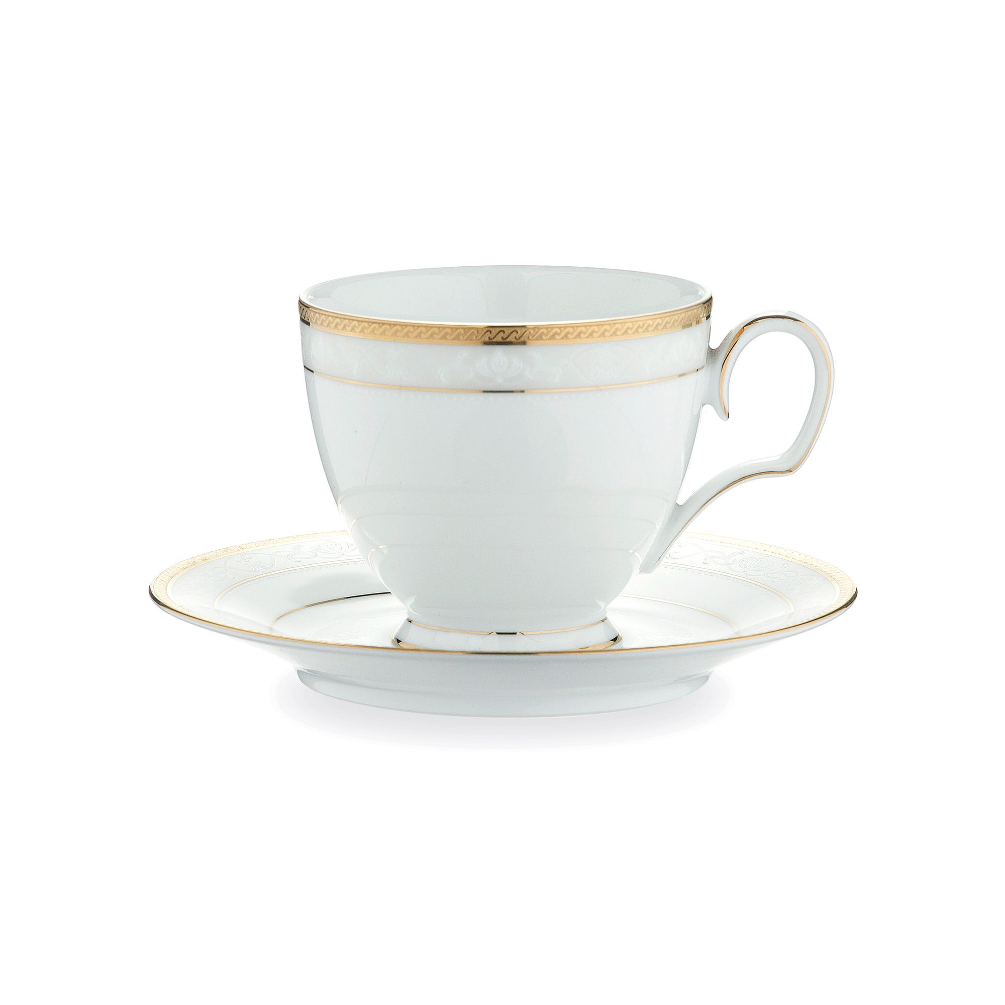 Chén trà & đĩa lót Noritake Hampshire Gold 250ml