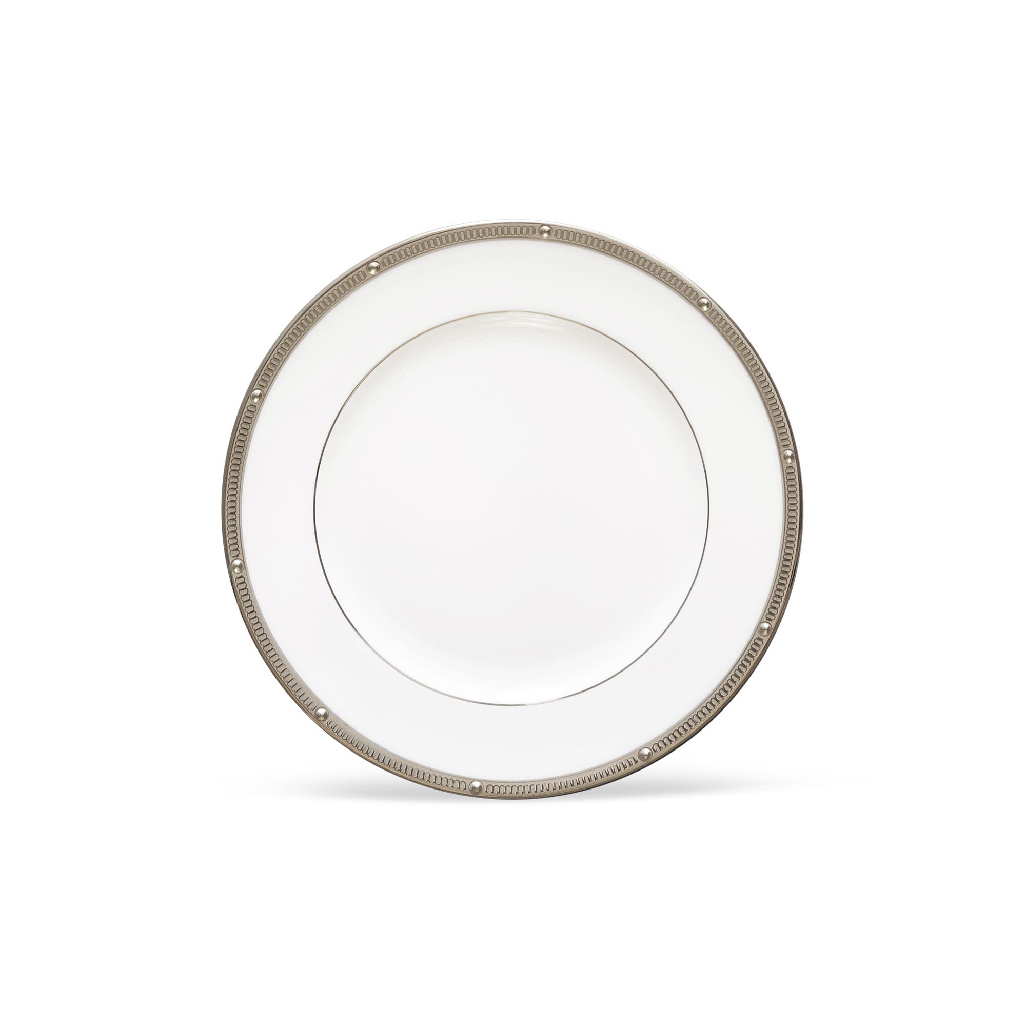 Đĩa lót bát cơm Noritake Rochelle Platinum 16,7cm