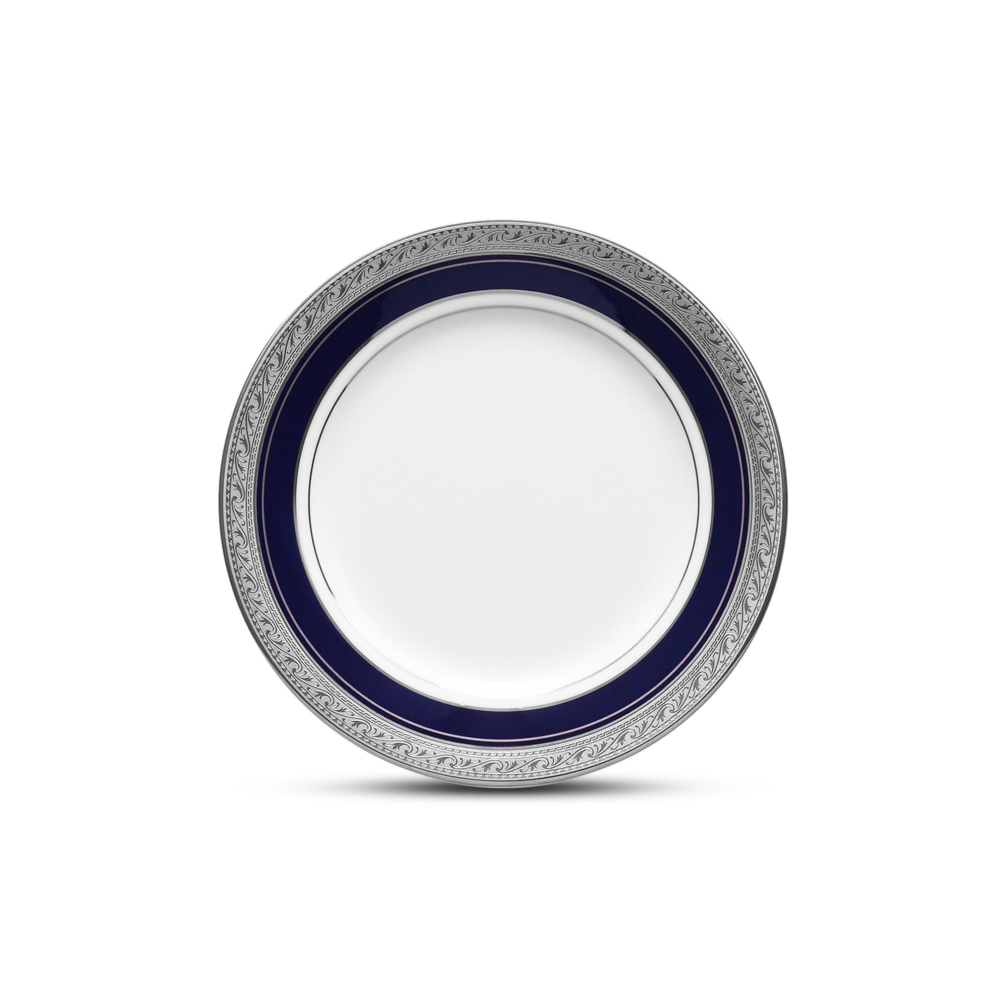 Đĩa lót bát cơm Noritake Crestwood Cobalt Platinum 16,2cm