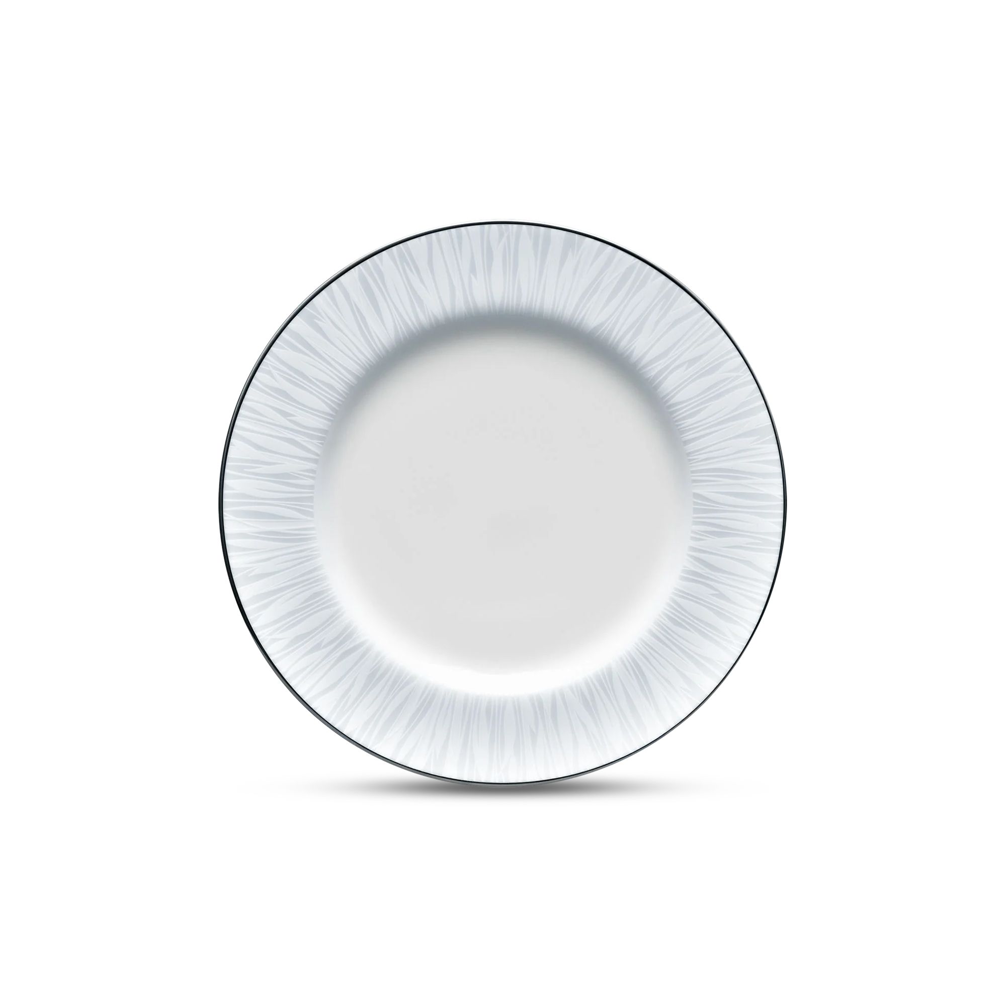 Đĩa lót bát cơm Noritake Glacier Platinum 16,3cm