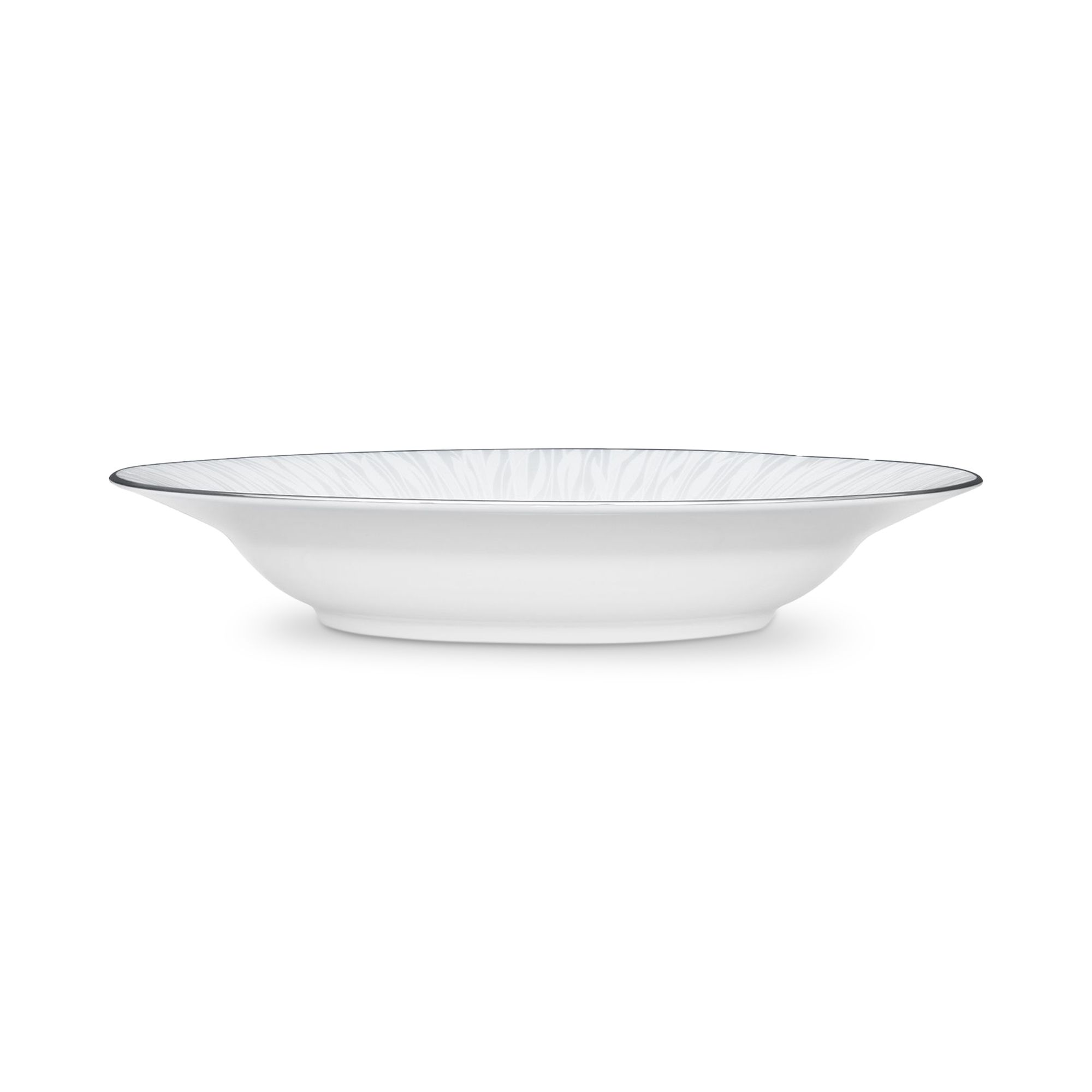 Đĩa sâu lòng Noritake Glacier Platinum 22,6cm