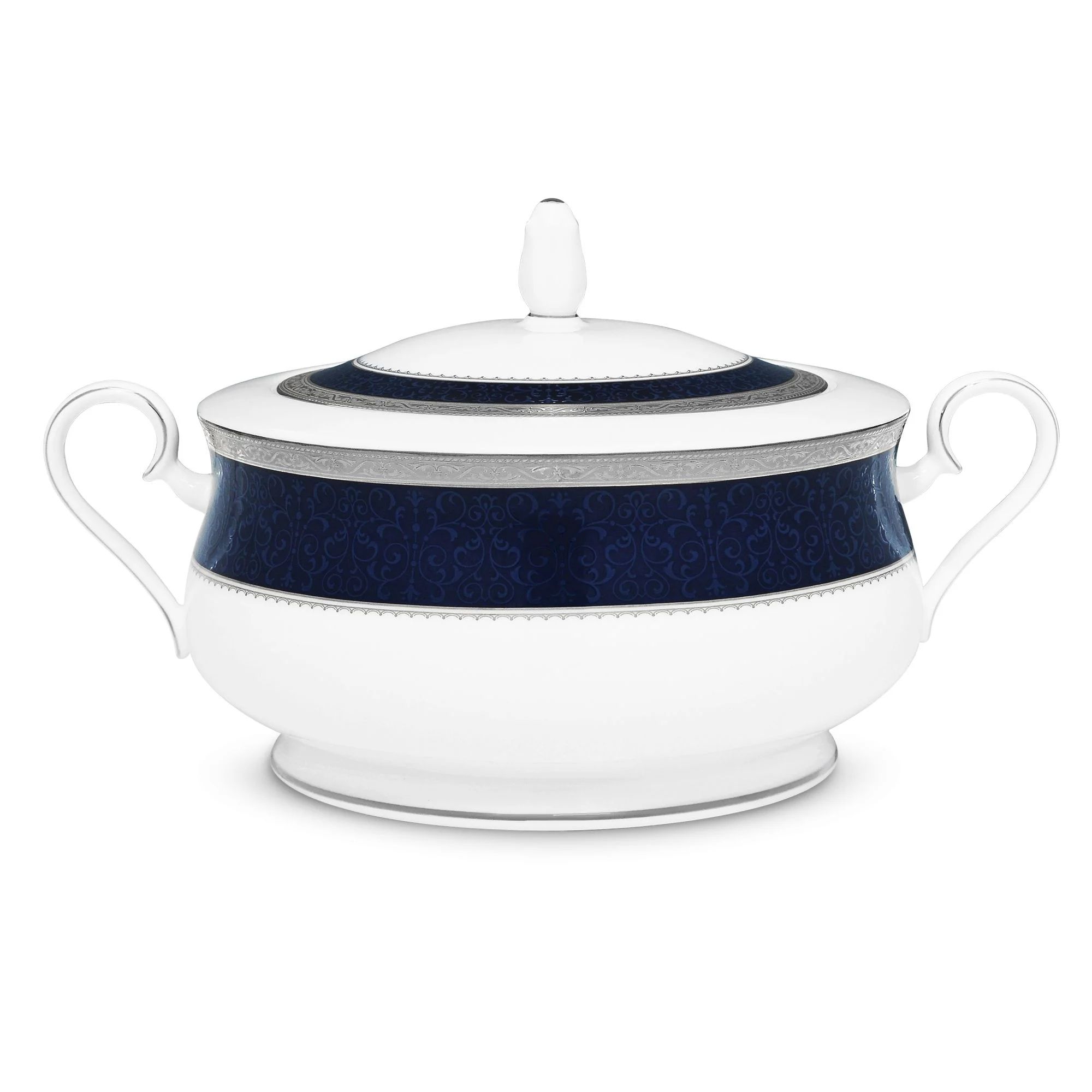 Âu cơm Noritake Odessa Cobalt Platinum 2.400ml