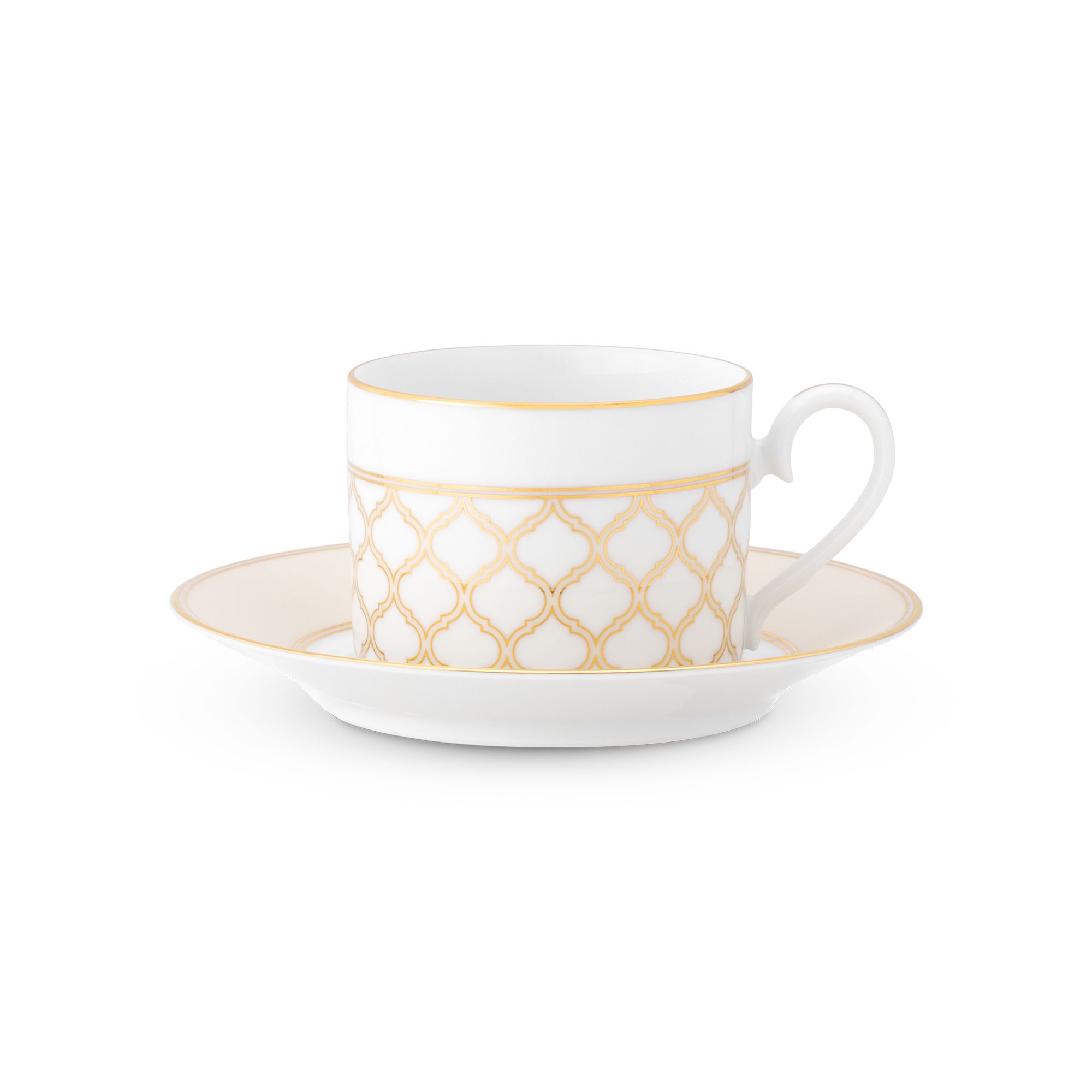 Chén trà & đĩa lót Noritake Eternal Palace Gold 240ml
