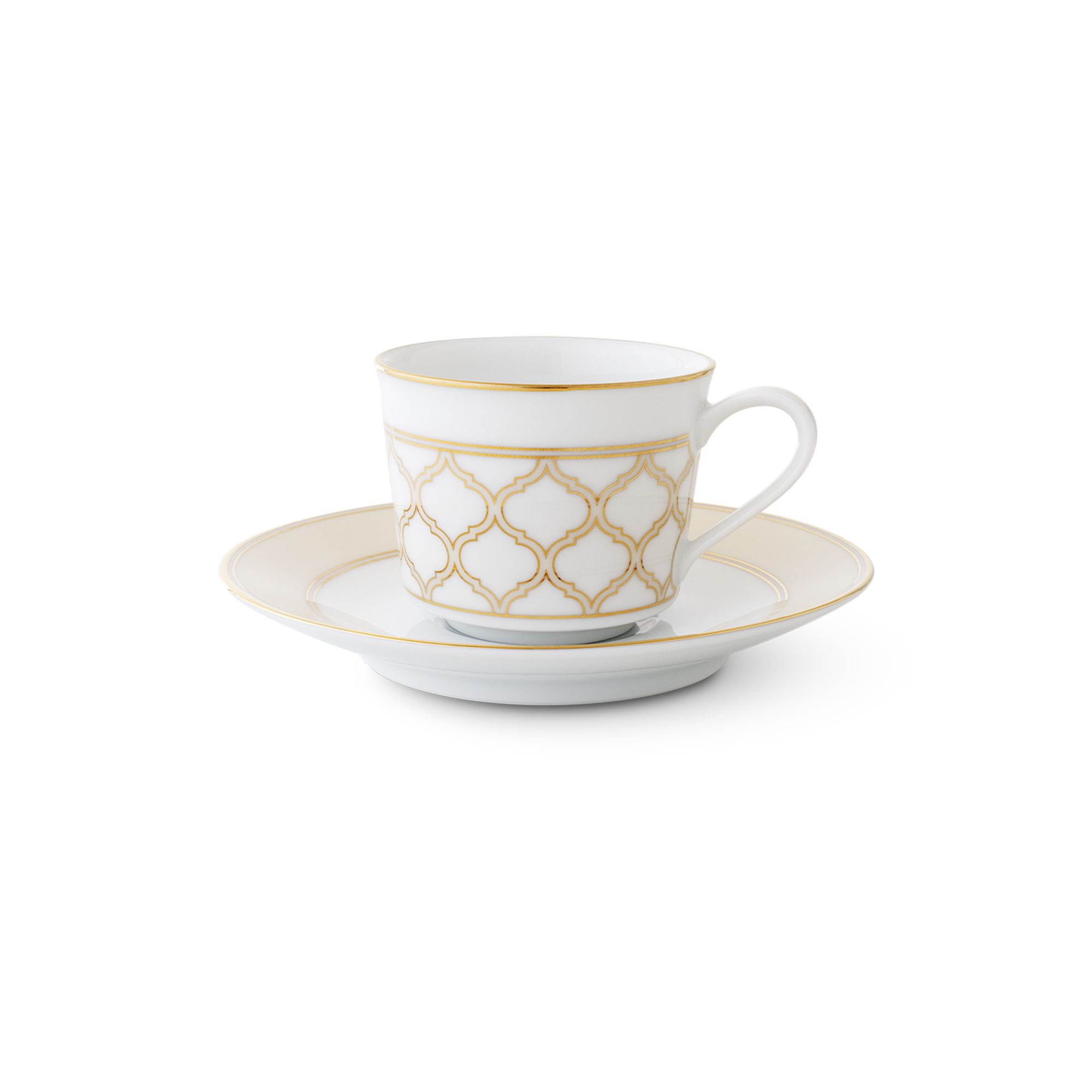 Chén trà & đĩa lót nhỏ Noritake Eternal Palace Gold 100ml