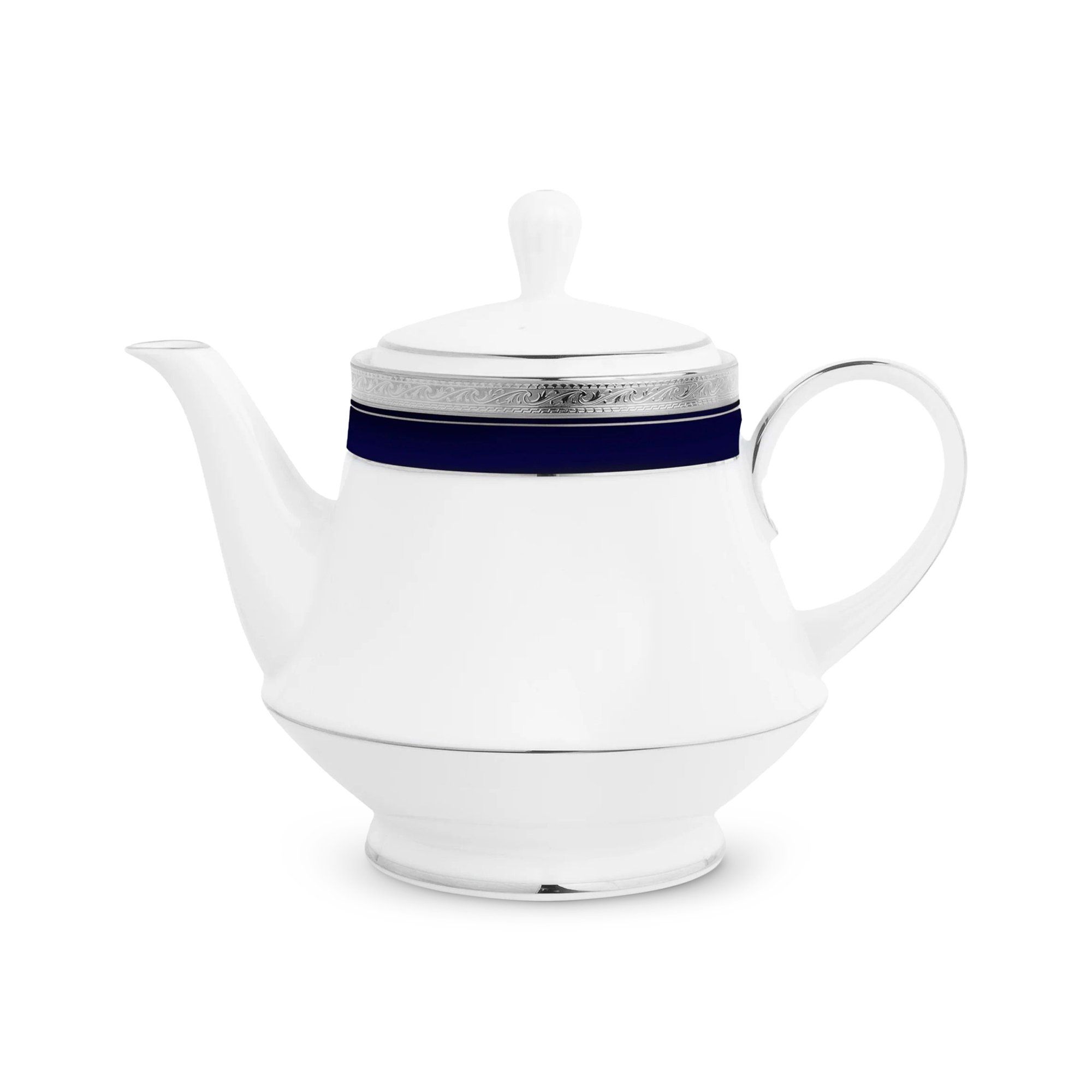 Ấm trà Noritake Crestwood Cobalt Platinum 1.200ml