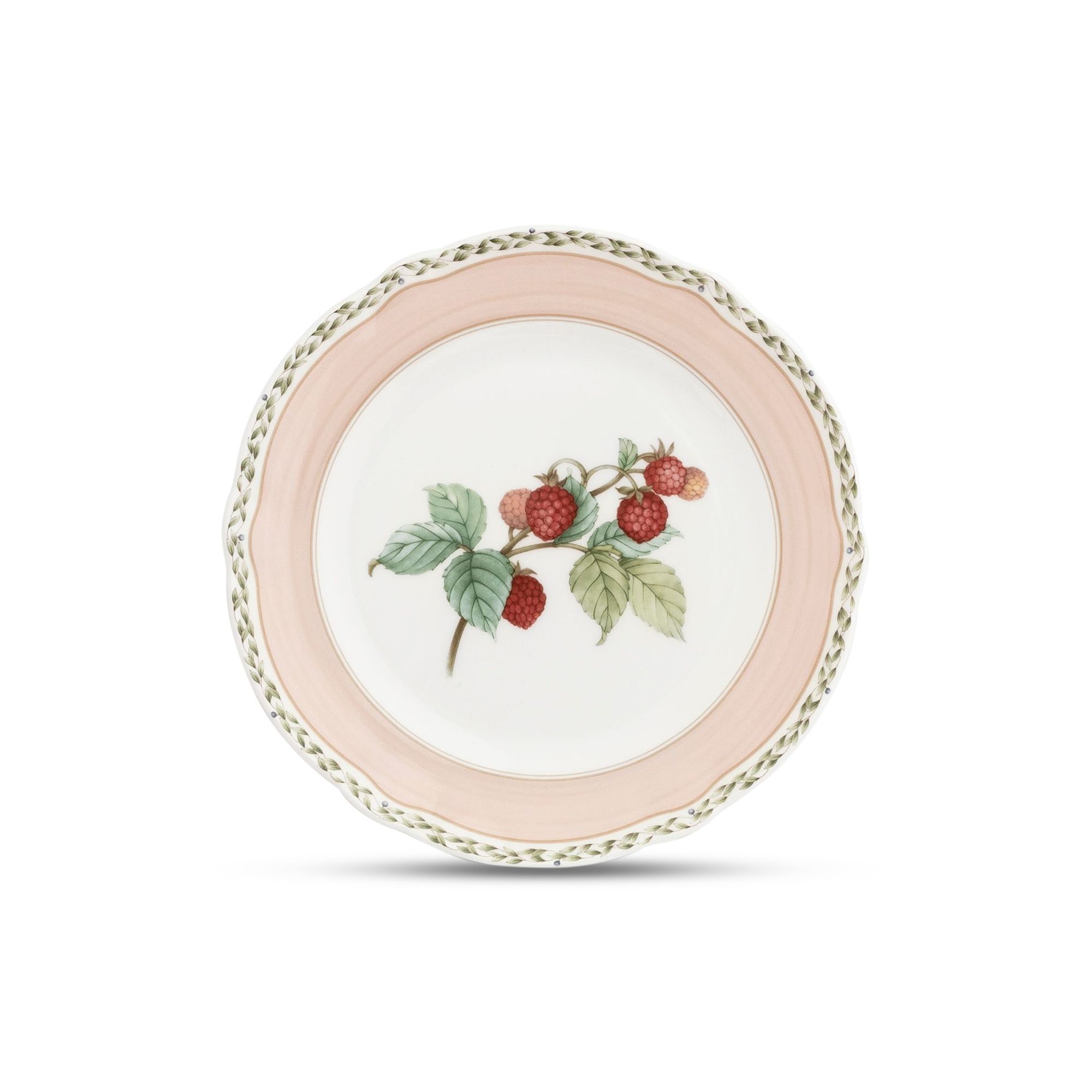 Đĩa tròn màu hồng Noritake Orchard Garden 18,9cm