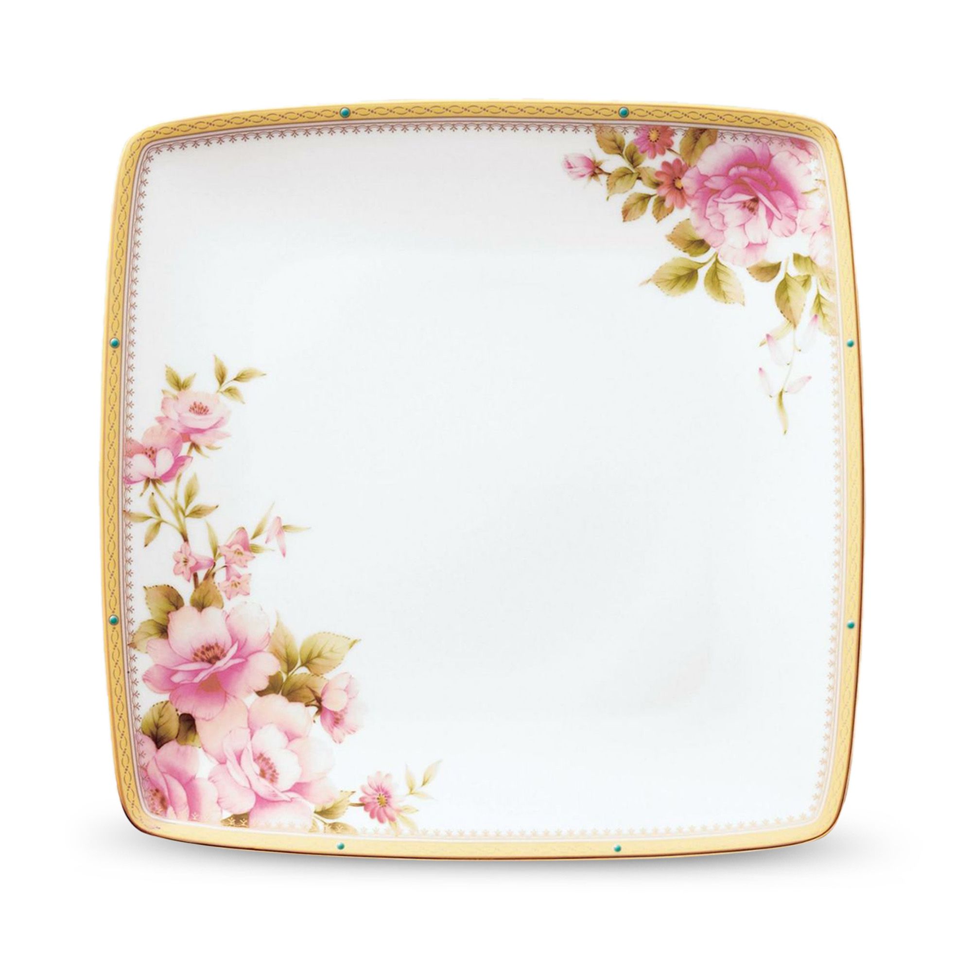 Đĩa vuông cỡ lớn (loại đặc biệt) Noritake Hertford 27cm