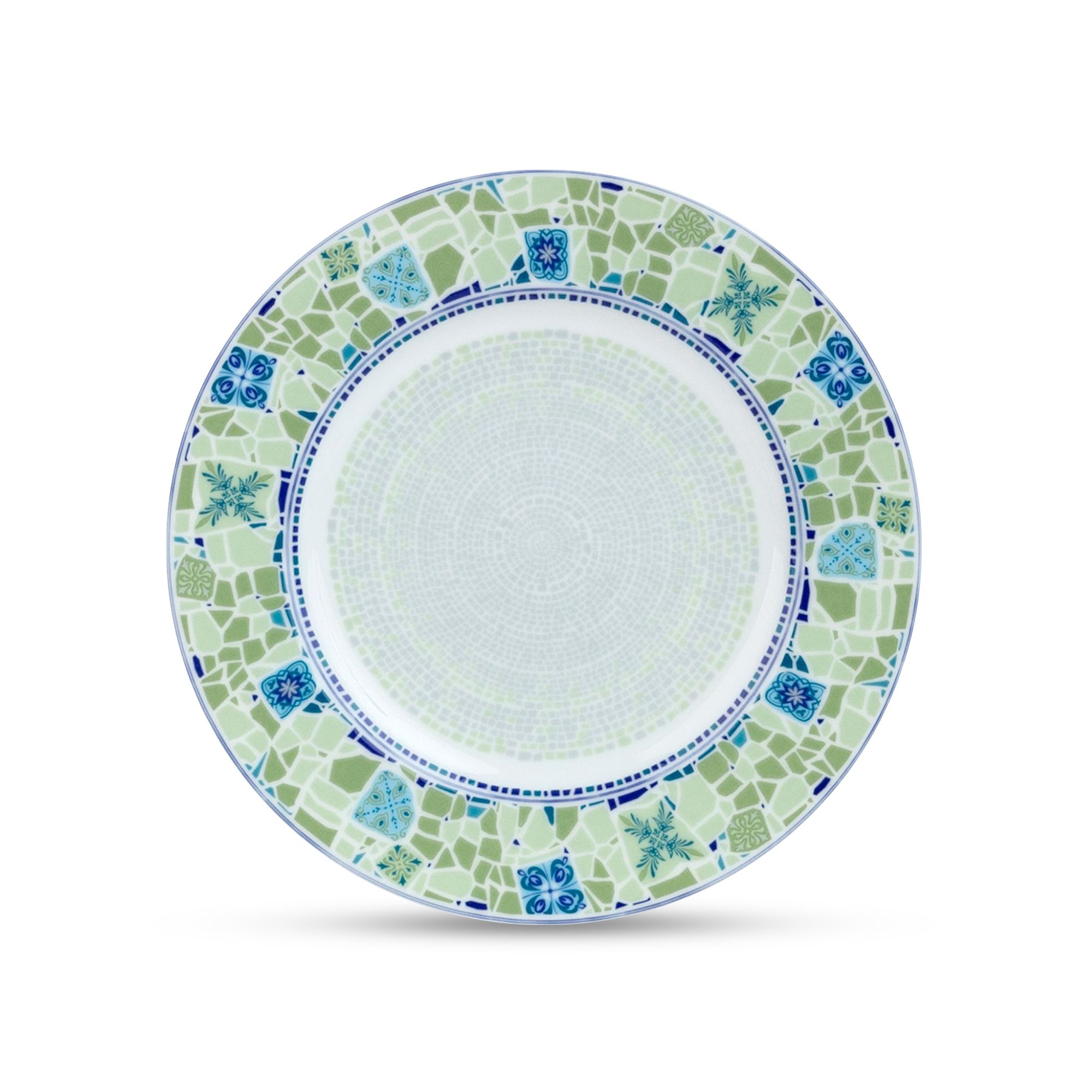 Đĩa tròn cỡ vừa Noritake Aegean Dreams 21cm
