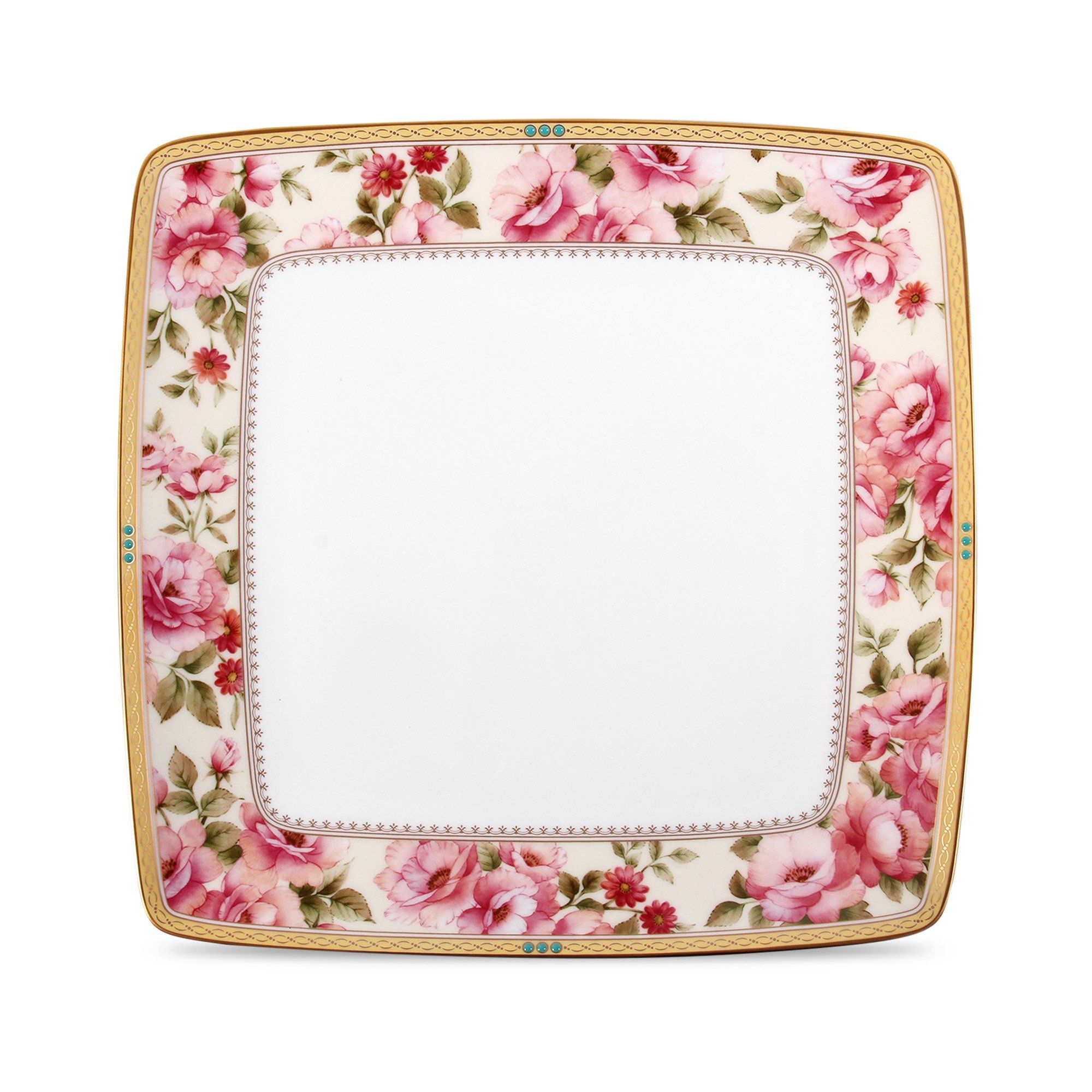 Đĩa vuông cỡ lớn Noritake Hertford 27cm
