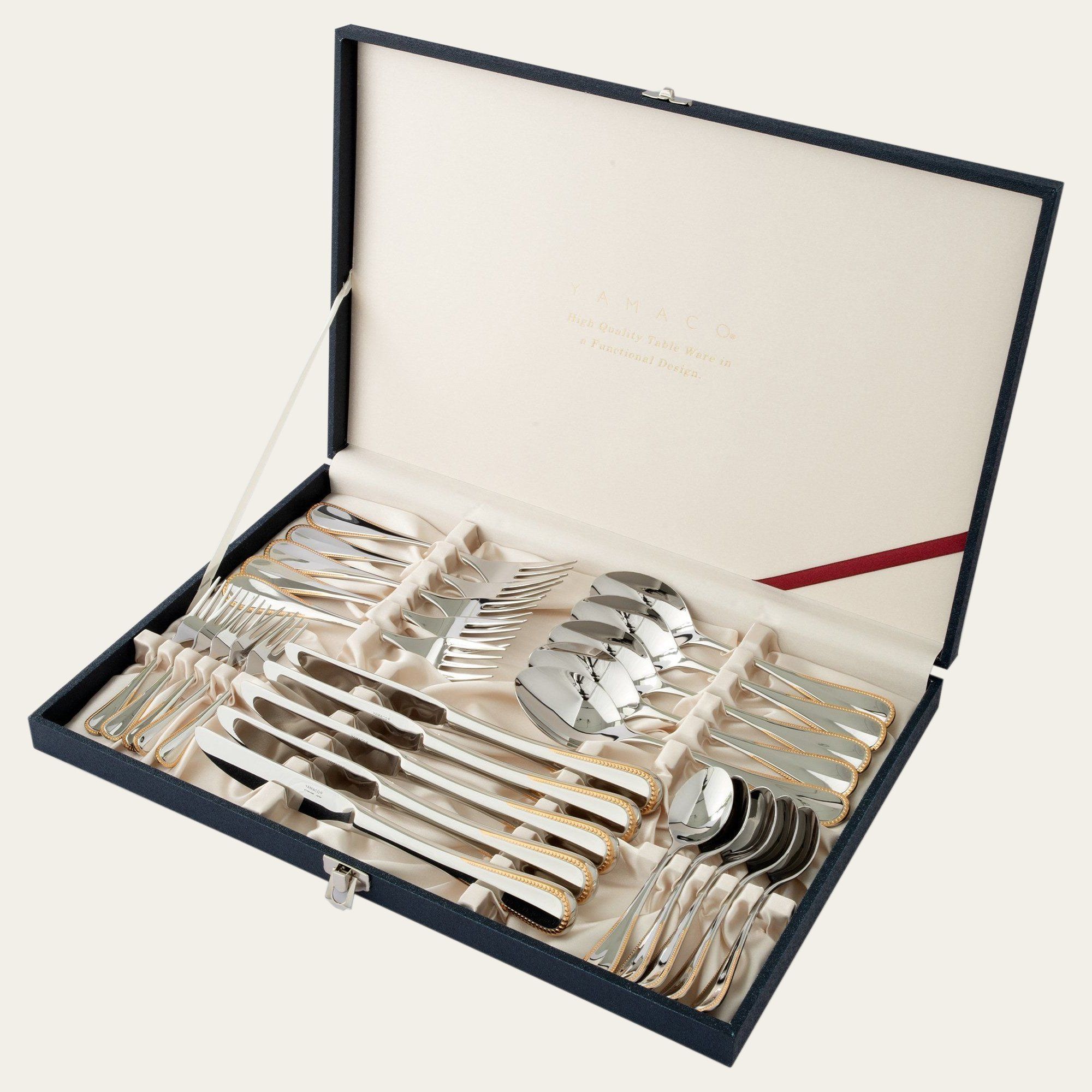 Bộ dao thìa dĩa 25 món Yamaco Elegance G/A cho 5 người