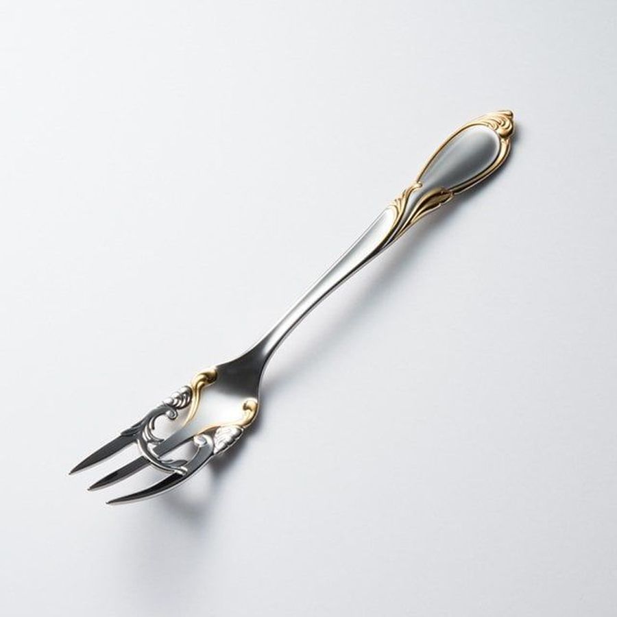 Dĩa dessert (mạ vàng) Yamazaki Cache G/A 18,2cm