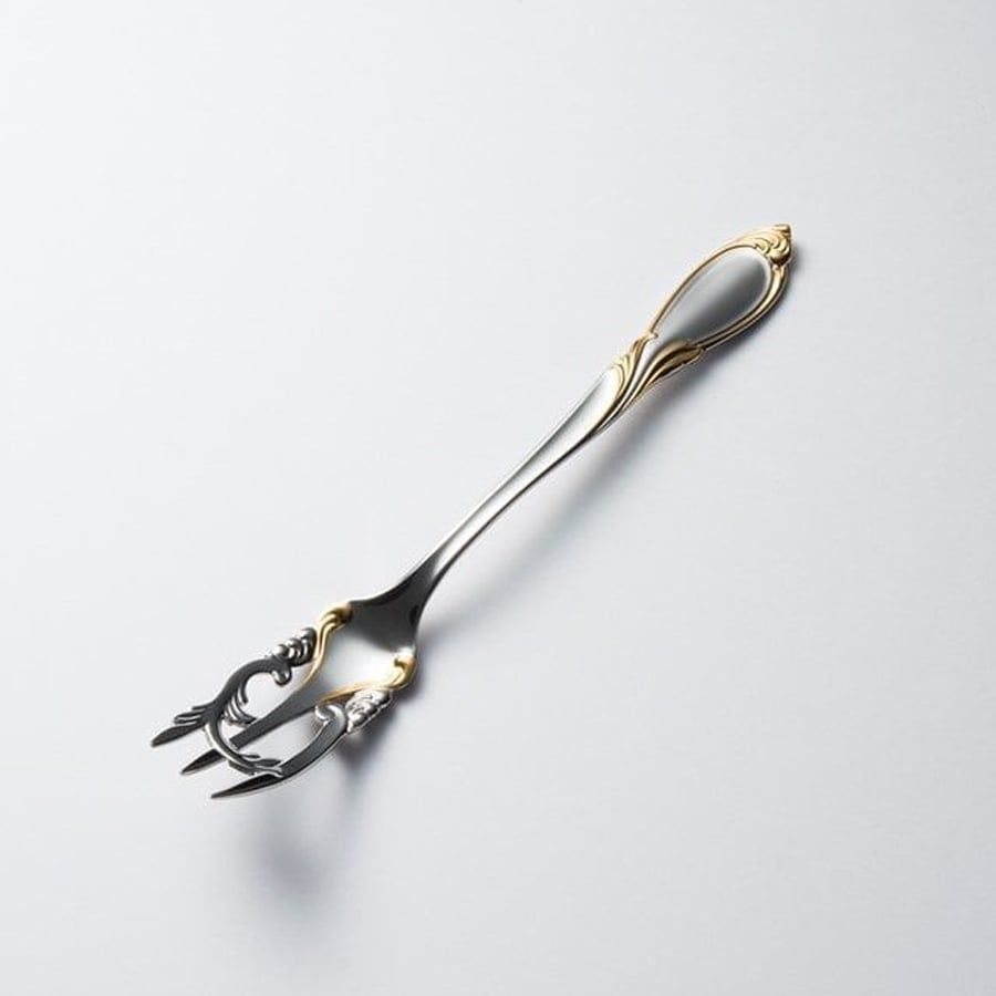 Dĩa tráng miệng (mạ vàng) Yamazaki Cache G/A 17,6cm