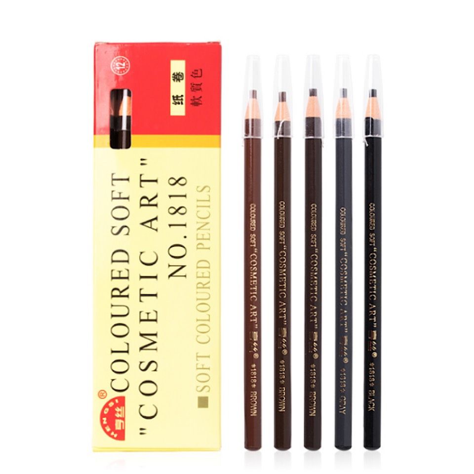 Chì Xé Kẻ Mày Coloured Soft Cosmetic Art Eyebrow Pencil #No.3