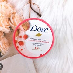 Kem Tẩy Da Chết Body DOVE 298g #Lựu & Bơ Hạt Mỡ