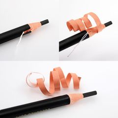 Chì Xé Kẻ Mày Coloured Soft Cosmetic Art Eyebrow Pencil #Brown