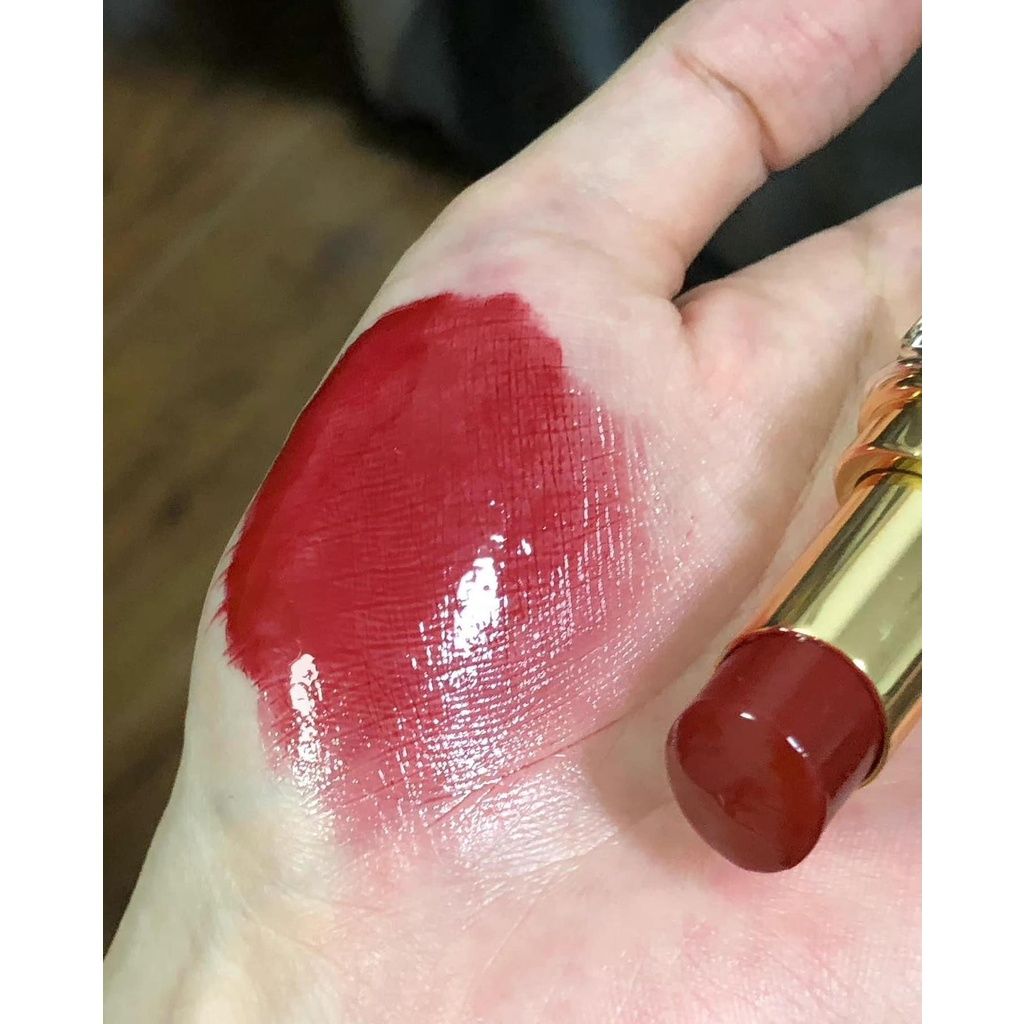 YSL - Son Rouge Volupte Shine #155 Burgundy Bodysuit (Ko Tđ)