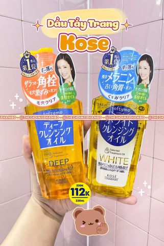 Dầu Tẩy Trang Kose Softymo Deep Cleansing Oil 230ml