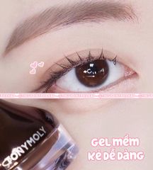 Kẻ Mắt Tony Moly Back Gel Eyeliner Long Brush #1 Black