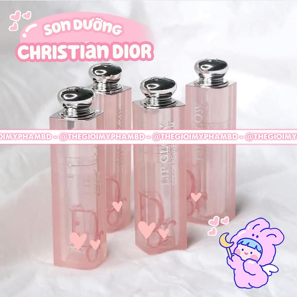 Dior - Son Dưỡng Addict Lip Glow #001 Pink (Mẫu Mới)