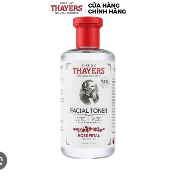 Nước Hoa Hồng Thayers Witchds Hazel 355ml #Rose - Hoa Hồng