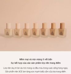 Kem Nền 3ce Velvet Fit Foundation 30g #Fair - Da sáng và tự nhiên