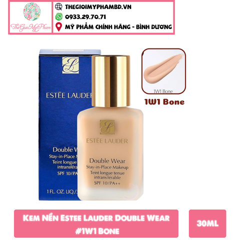 Kem Nền Estee Lauder Double Wear 30ml #1W1 Bone