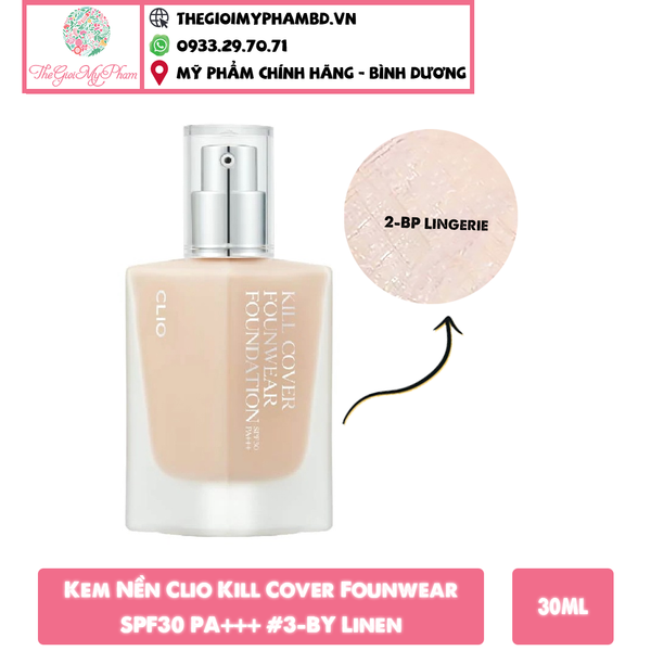 CLIO - Kill Cover Founwear Foundation 38g #2-BP