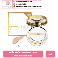 Cushion LIME Real Cover Pink 20