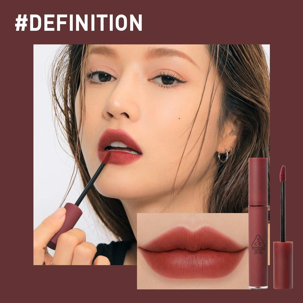 Son 3CE Velvet Lip Tint #Slow Motion ( ko tđ)