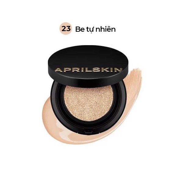 April Skin - Magic Snow Cushion Triple Cover Powder #23 (Kèm Lõi)