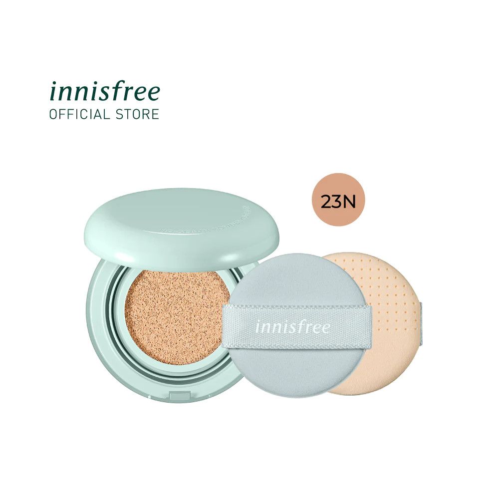 Phấn Nước Kiềm Dầu, Che Phủ Cao Innisfree No-Sebum Powder Cushion SPF35PA++ 14g #23N - Da tối màu