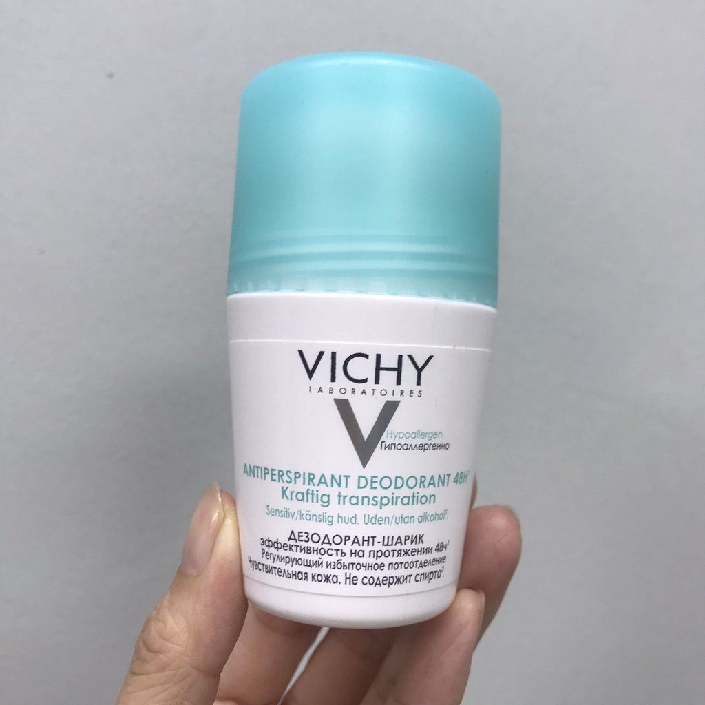 Lăn Khử Mùi Vichy Pháp ( Nắp xanh)