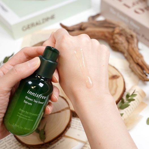 [UPGRADE] Tinh Chất Dưỡng Da Trà Xanh Innisfree The Green Tea Seed Tri-Biotics Serum 80ml