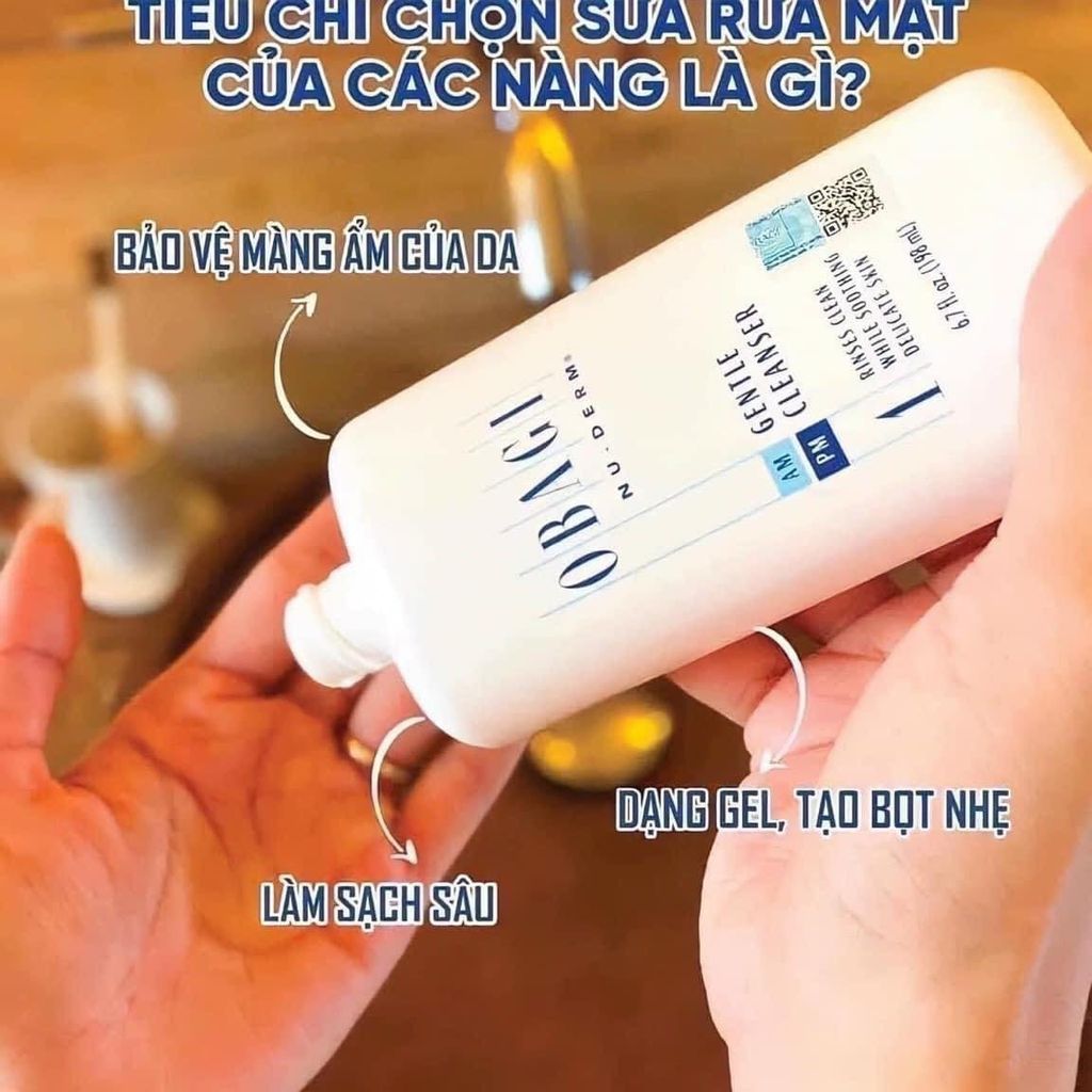 Obagi - Nu-Derm Gentle Cleanser 198ml (Ko tđ)