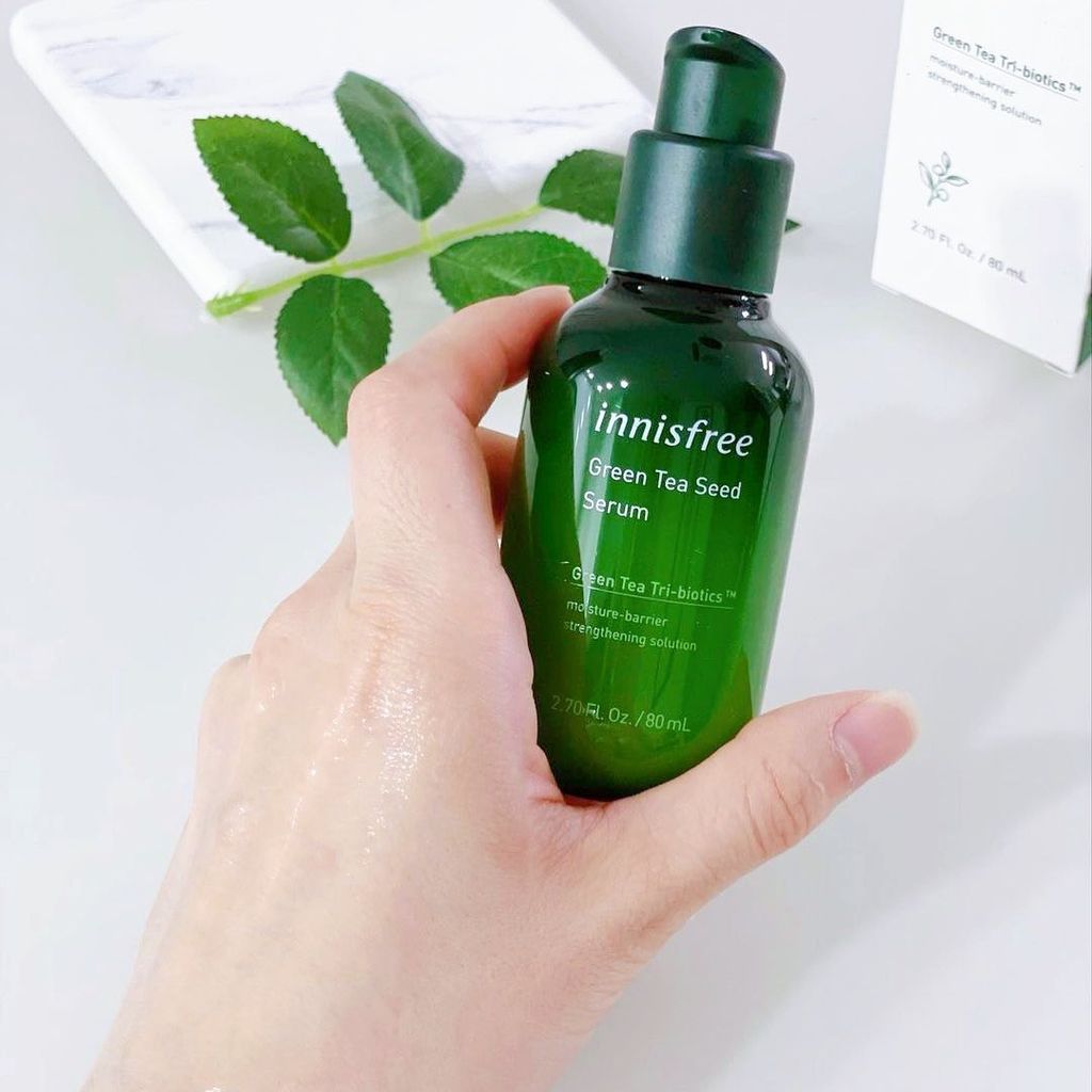 [UPGRADE] Tinh Chất Dưỡng Da Trà Xanh Innisfree The Green Tea Seed Tri-Biotics Serum 80ml