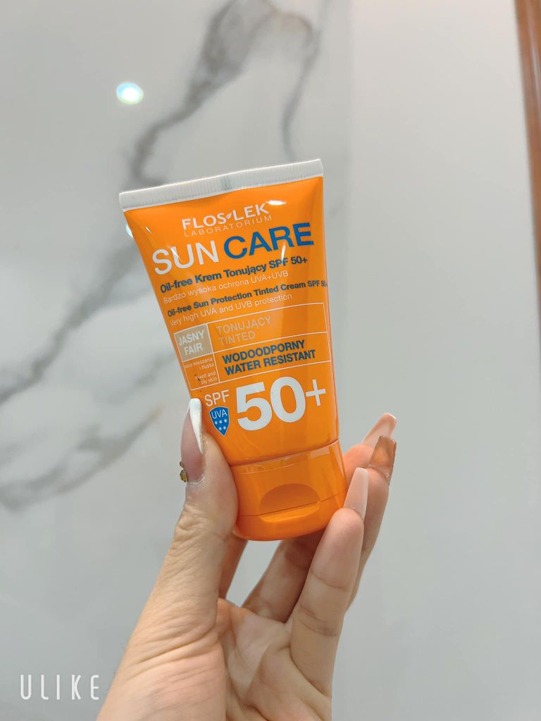 KCN Floslek Oil-Free Sun Protection Tinted Cream SPF50+ 50ml