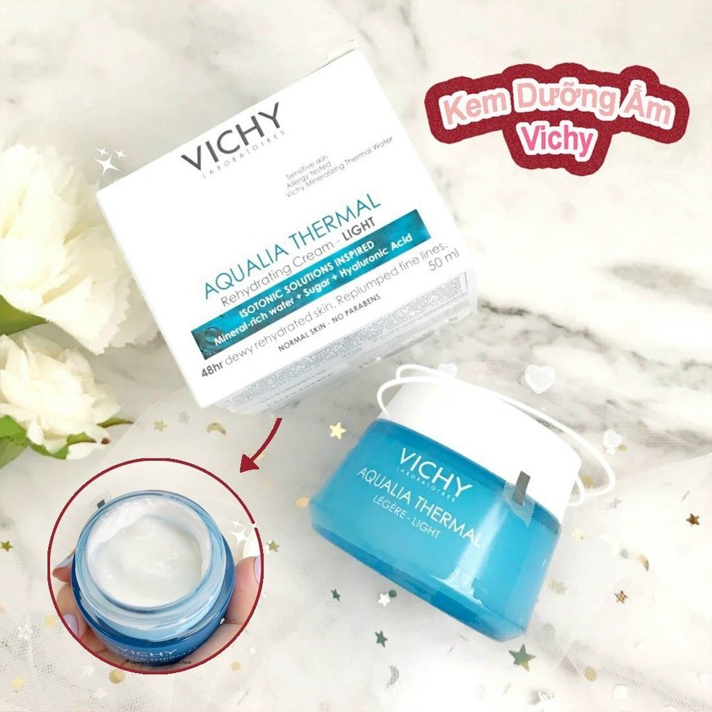 Vichy - Kem Dưỡng Cấp Nước 50ml #Light (Ko tđ)