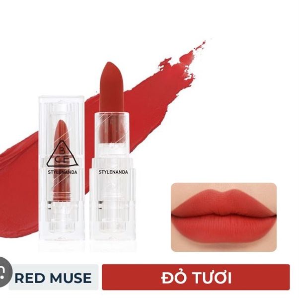 3CE - Soft Matte Lipstick #Red Muse