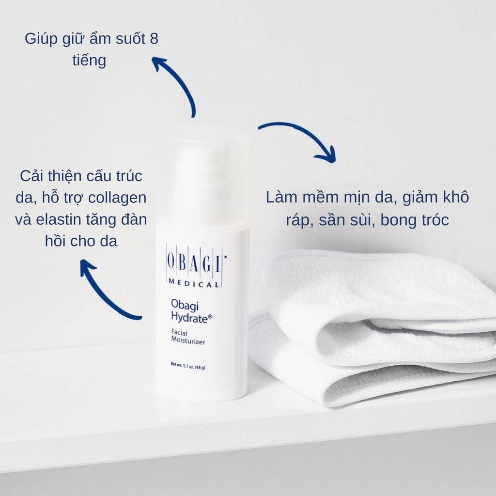 [KTD] Kem Dưỡng Ẩm Obagi Hydrate Facial Moisturizer 48g