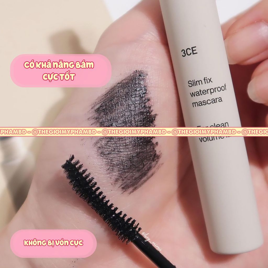 Mascara 3CE Slim Fix Waterproof