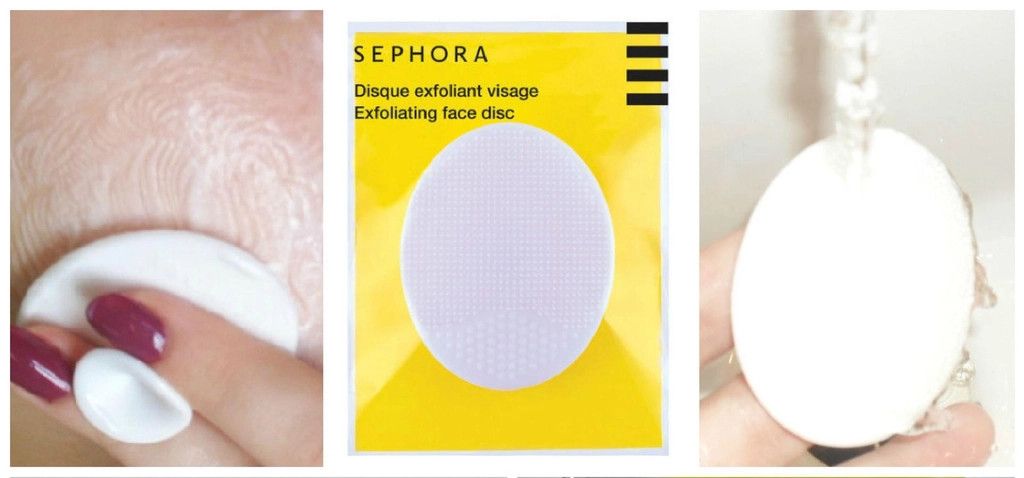 Miếng rửa mặt Silicone Sephora (Miếng)