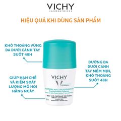 Lăn Khử Mùi Vichy Pháp ( Nắp xanh)