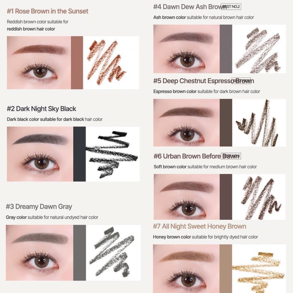 Chì Kẻ Chân Mày Innisfree Auto Eyebrow Pencil #04