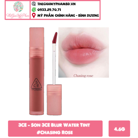 3CE - Son 3CE Blur Water Tint #Chasing Rose