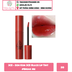 3CE - Son Kem 3CE Glaze Lip Tint #Break Me