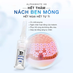 Nuwhite - Kem trị thâm Nách/Bẹn/Mông H6 5ml USA