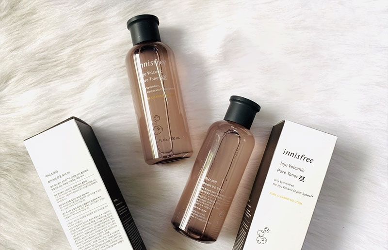 Toner Innisfree Jeju Volcanic Pore 2X 200ml (Mẫu mới)